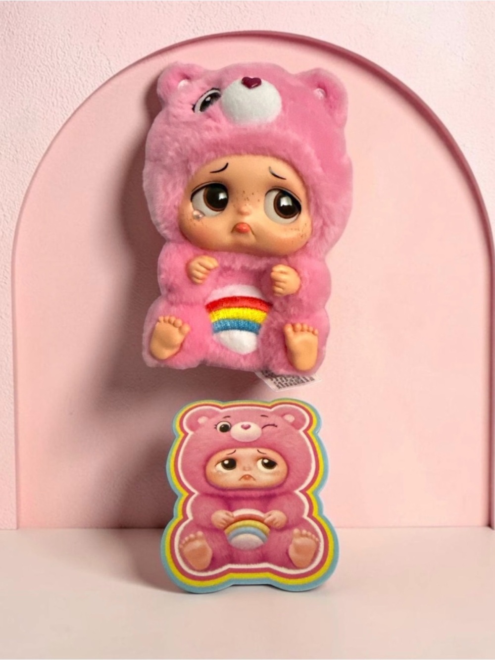 Cheer Bear Sad Baby care bear Edition by STARBOX open box New